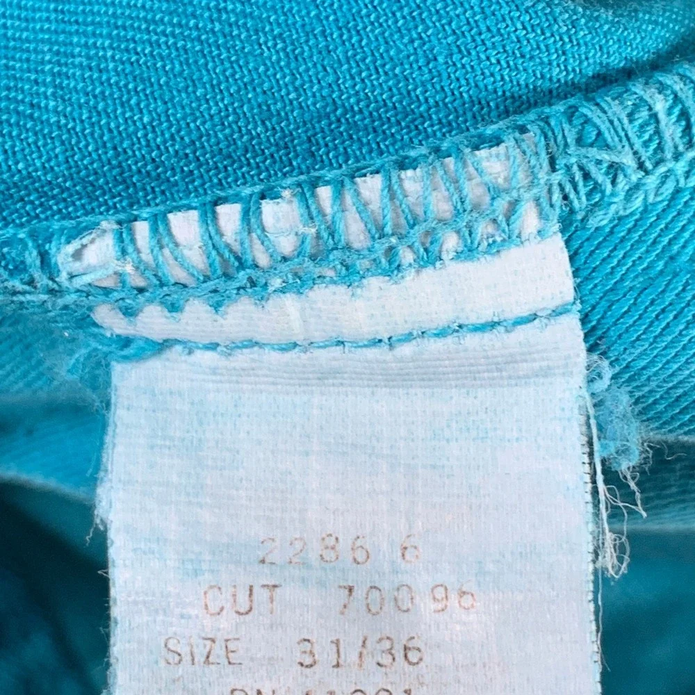 Vintage Polo Ralph Lauren Double Pleat Pants Men 31x35 Blue Old Money 90's USA